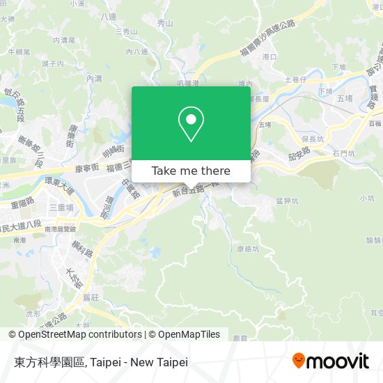 東方科學園區 map