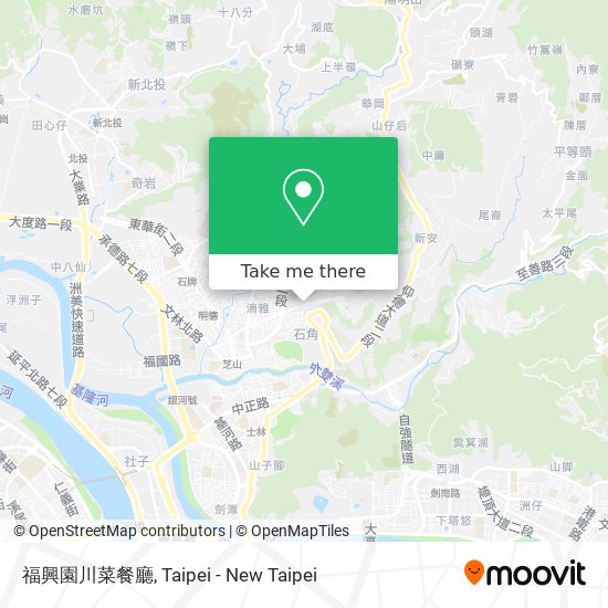 福興園川菜餐廳 map