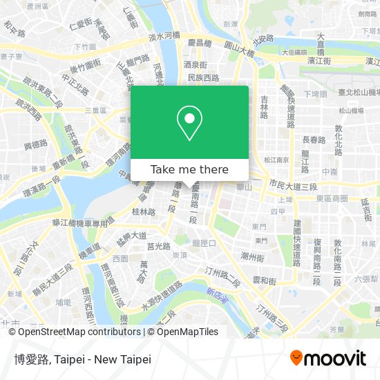博愛路地圖