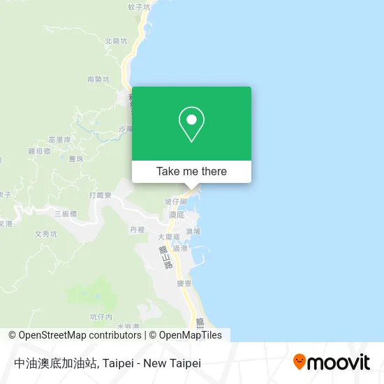 中油澳底加油站地圖