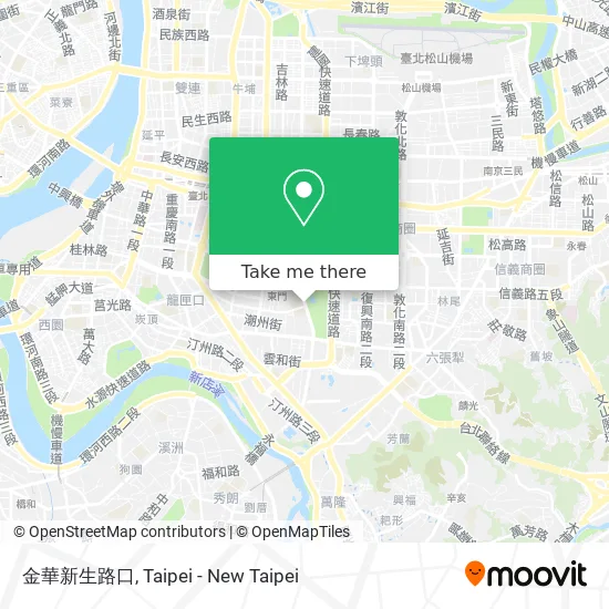 金華新生路口 map