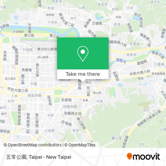 五常公園地圖