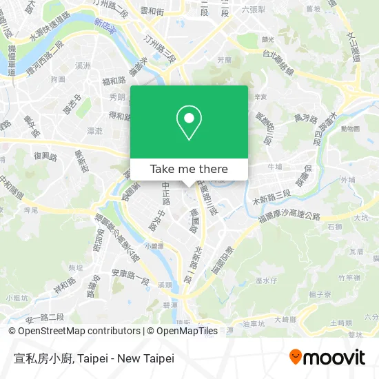 宣私房小廚 map