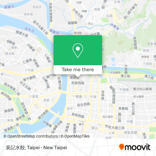 裴記水餃 map