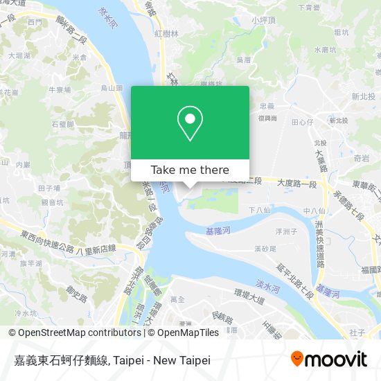 嘉義東石蚵仔麵線 map