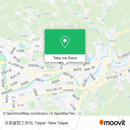 吉美髮型工作坊地圖