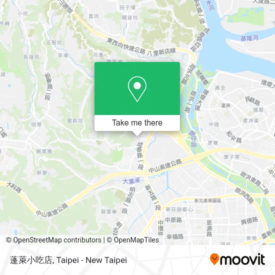 蓬萊小吃店 map