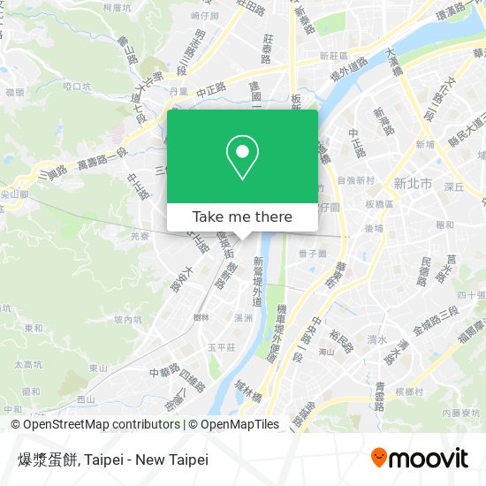 爆漿蛋餅 map