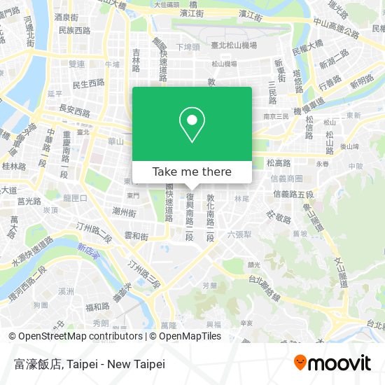 富濠飯店 map