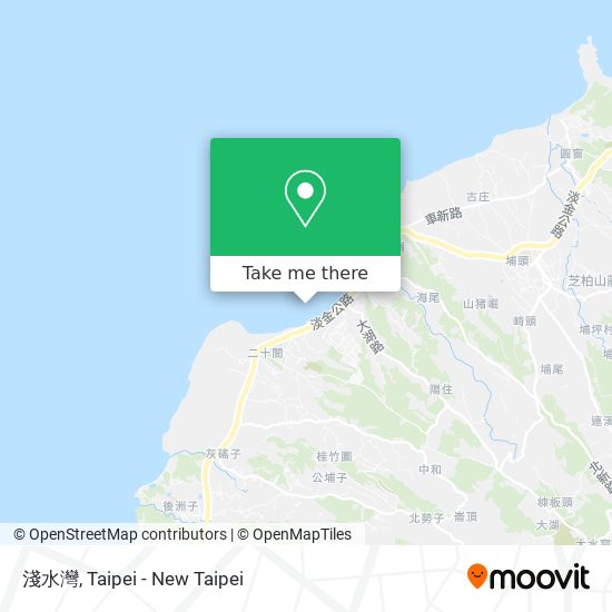 淺水灣 map