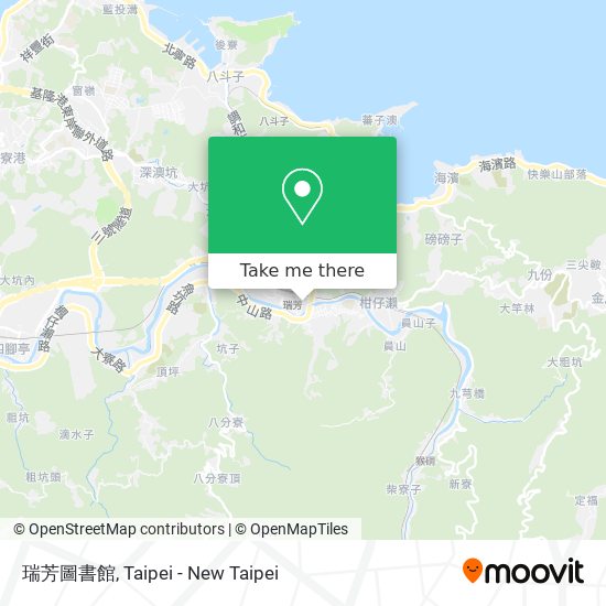 瑞芳圖書館 map