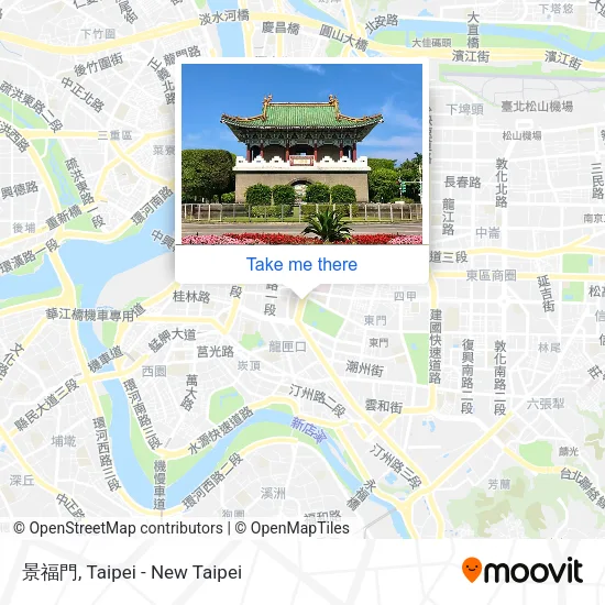 景福門 map