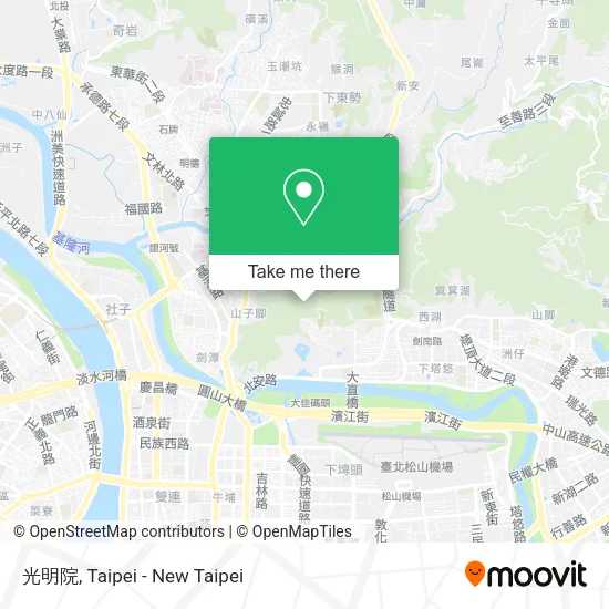 光明院地圖