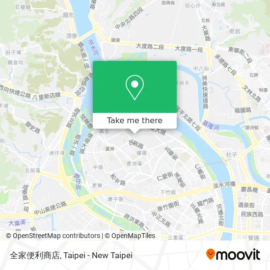 全家便利商店 map