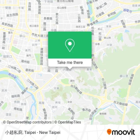 小趙私廚 map