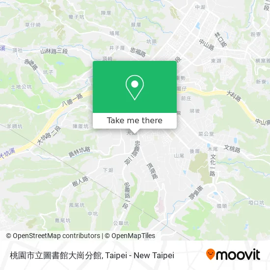 桃園市立圖書館大崗分館 map