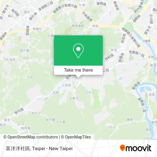 喜洋洋社區地圖