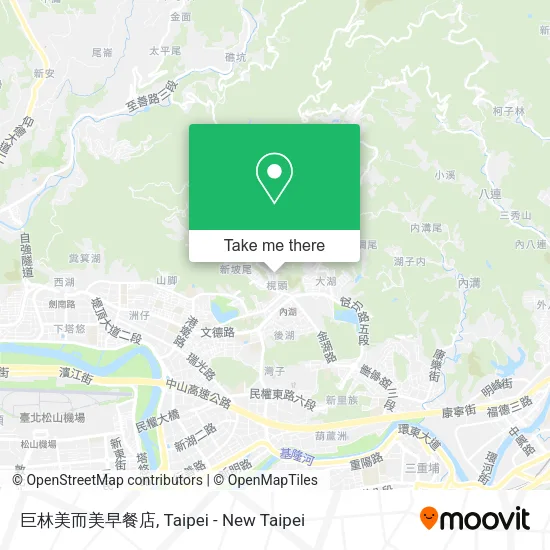 巨林美而美早餐店 map