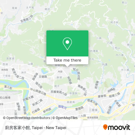 廚房客家小館 map
