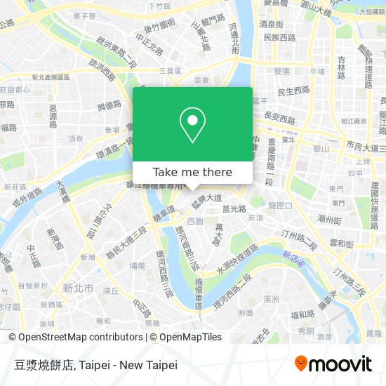 豆漿燒餅店 map