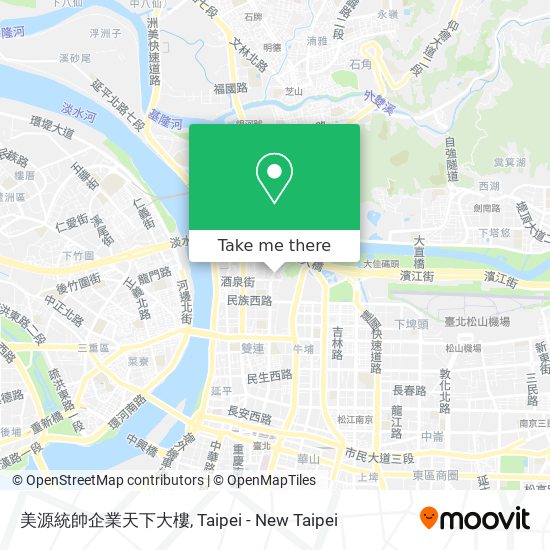 美源統帥企業天下大樓 map