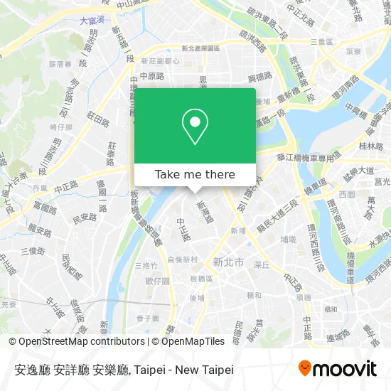 安逸廳 安詳廳 安樂廳地圖