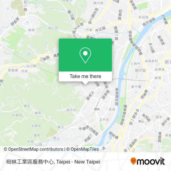 樹林工業區服務中心地圖