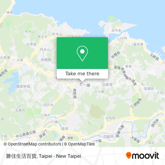 勝佳生活百貨 map