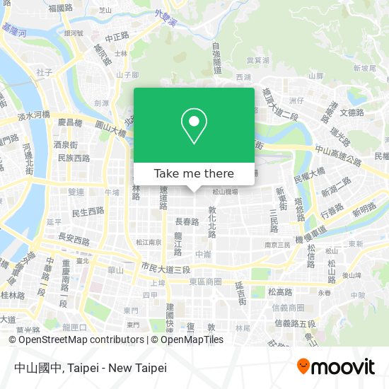 中山國中 map
