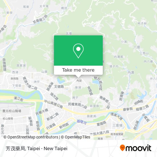 芳茂藥局 map