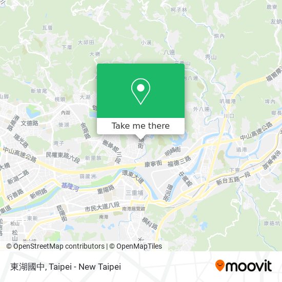 東湖國中地圖