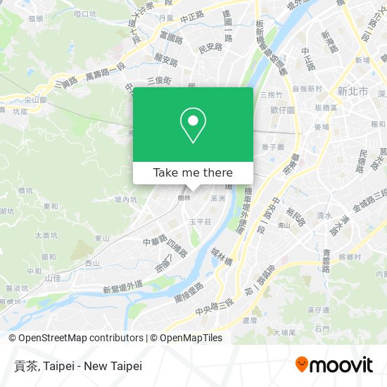 貢茶 map