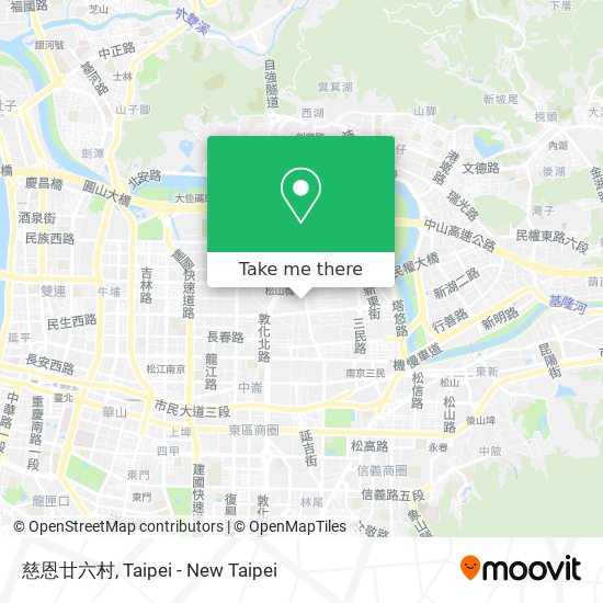 慈恩廿六村 map