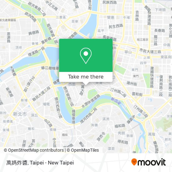 萬媽炸醬地圖