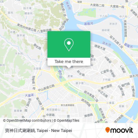寶神日式涮涮鍋 map