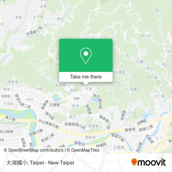大湖國小地圖