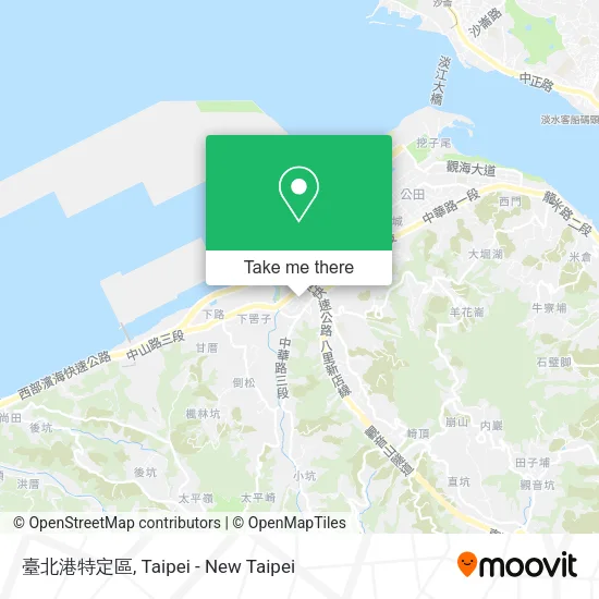 臺北港特定區地圖