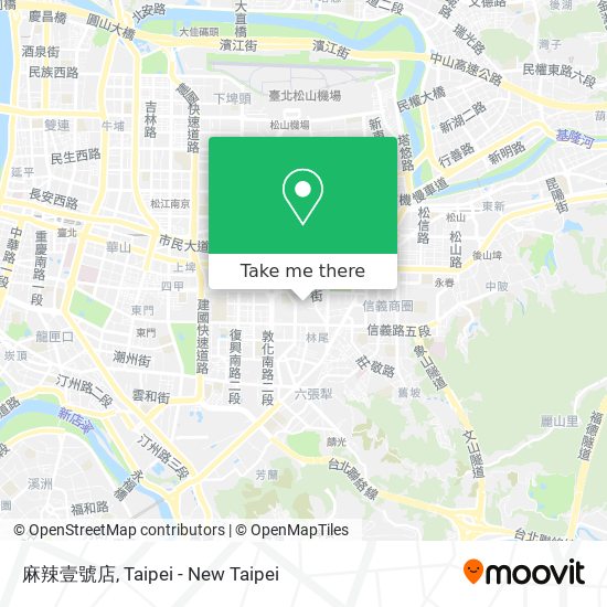 麻辣壹號店 map