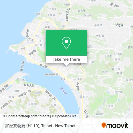 宮燈茶藝廳 (H110) map
