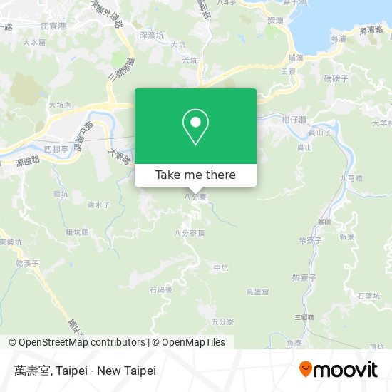 萬壽宮 map