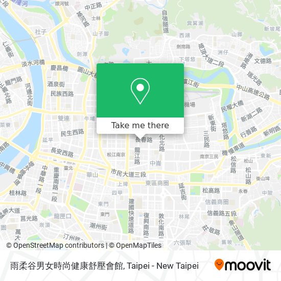 雨柔谷男女時尚健康舒壓會館 map