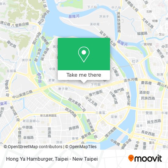 Hong Ya Hamburger map