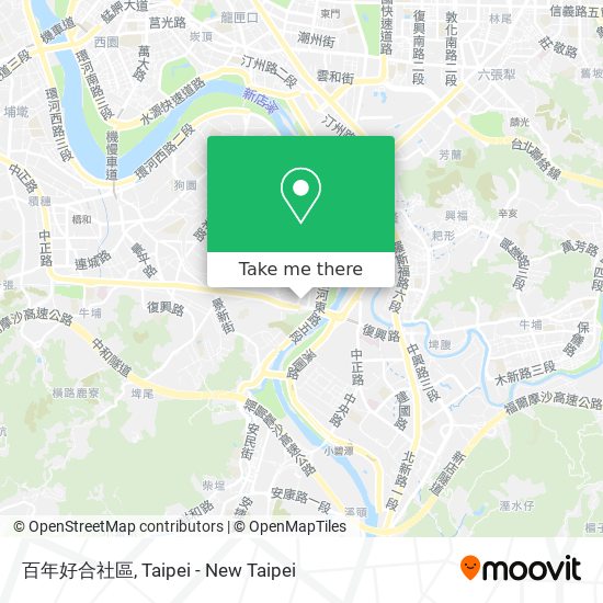 百年好合社區地圖