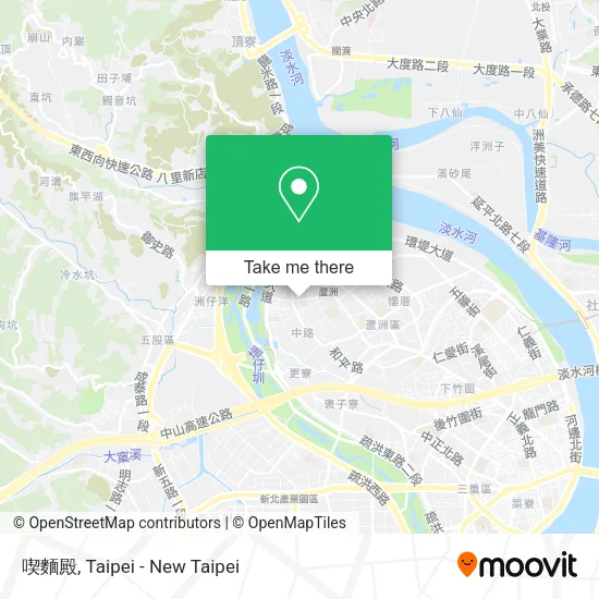 喫麵殿 map