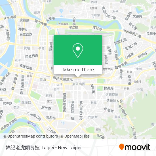 韓記老虎麵食館 map