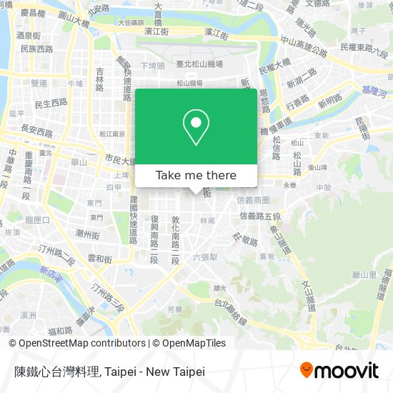 陳鐵心台灣料理 map