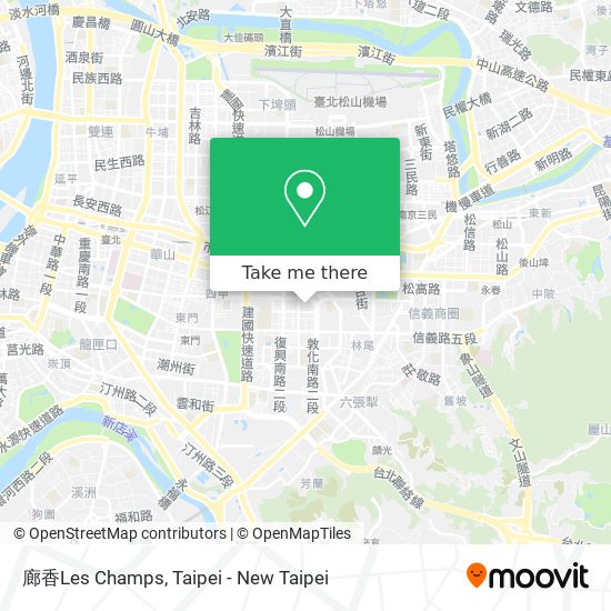 廊香Les Champs map