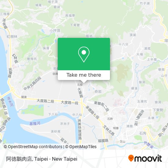 阿德鵝肉店 map