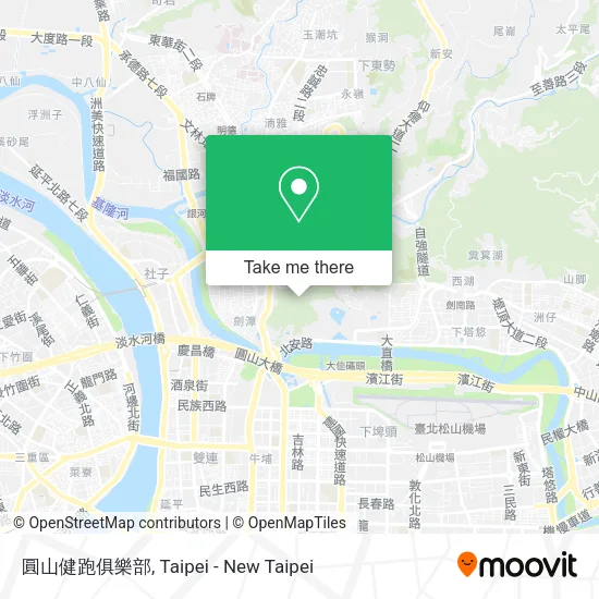圓山健跑俱樂部 map
