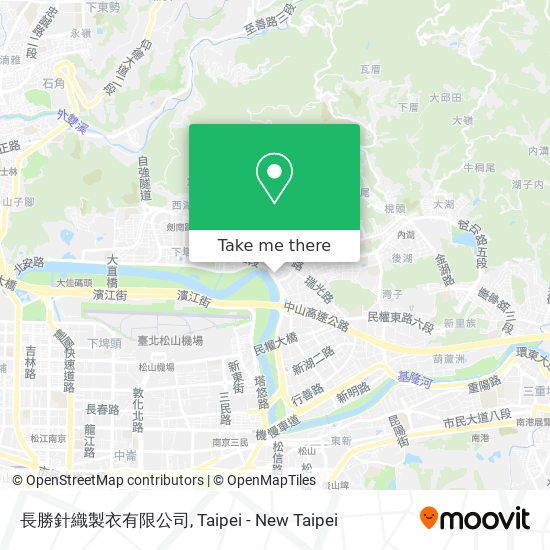 長勝針織製衣有限公司地圖